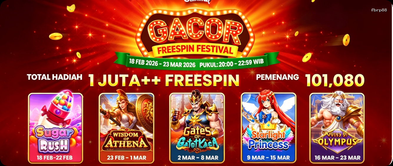 Login fbrp88 Sekarang Bonus Melimpah